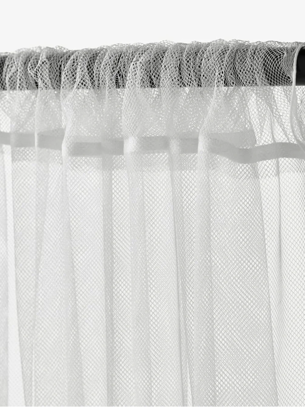IKEA LILL Sheer Curtain Panels in White - 2 Pack
